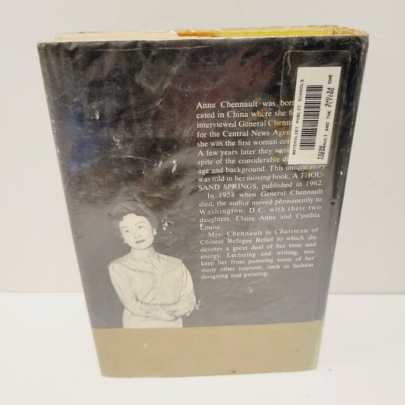 Vtg 1966 3rd Print Chennault And The Flying Tigers Anna Chennault Lib Ed. Book - Picture 6 of 6
